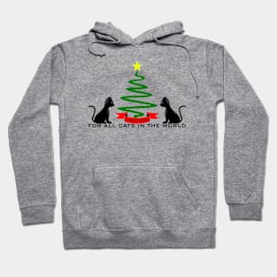 08 - CHRISTMAS FOR ALL CATS IN THE WORLD Hoodie